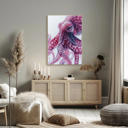Mesmerizing Octopus Art Print Poster for Home Decor Enthusiasts PosterGoat
