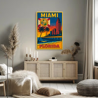 Miami, Florida Poster