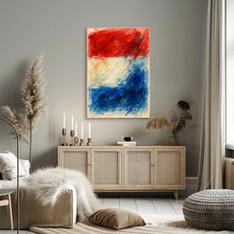Abstract Tricolor Expression Abstract Poster