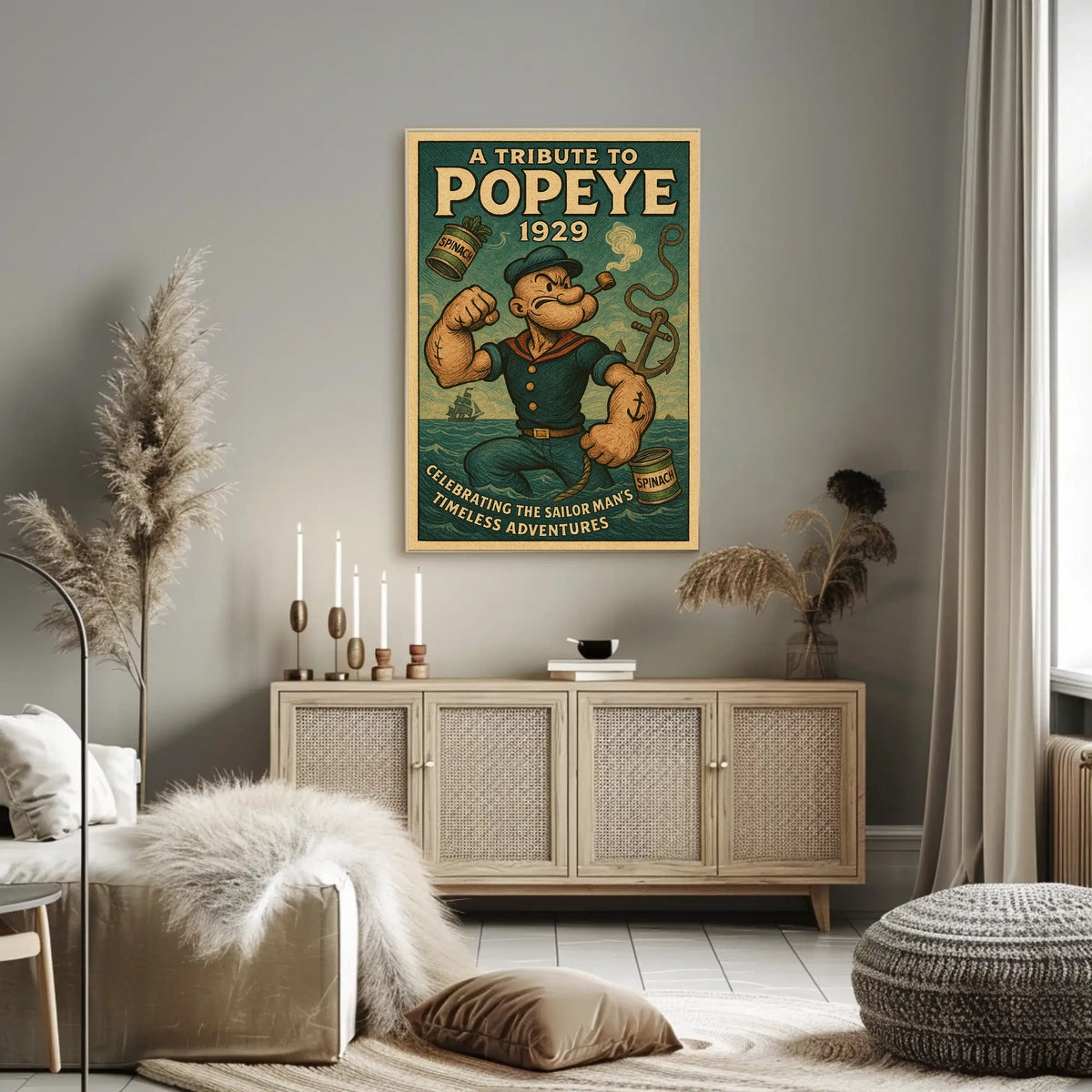 Popeye 1929 Art Poster POP-101