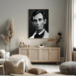 Abraham Lincoln Seated Formal Pose Poster Print PosterGoat