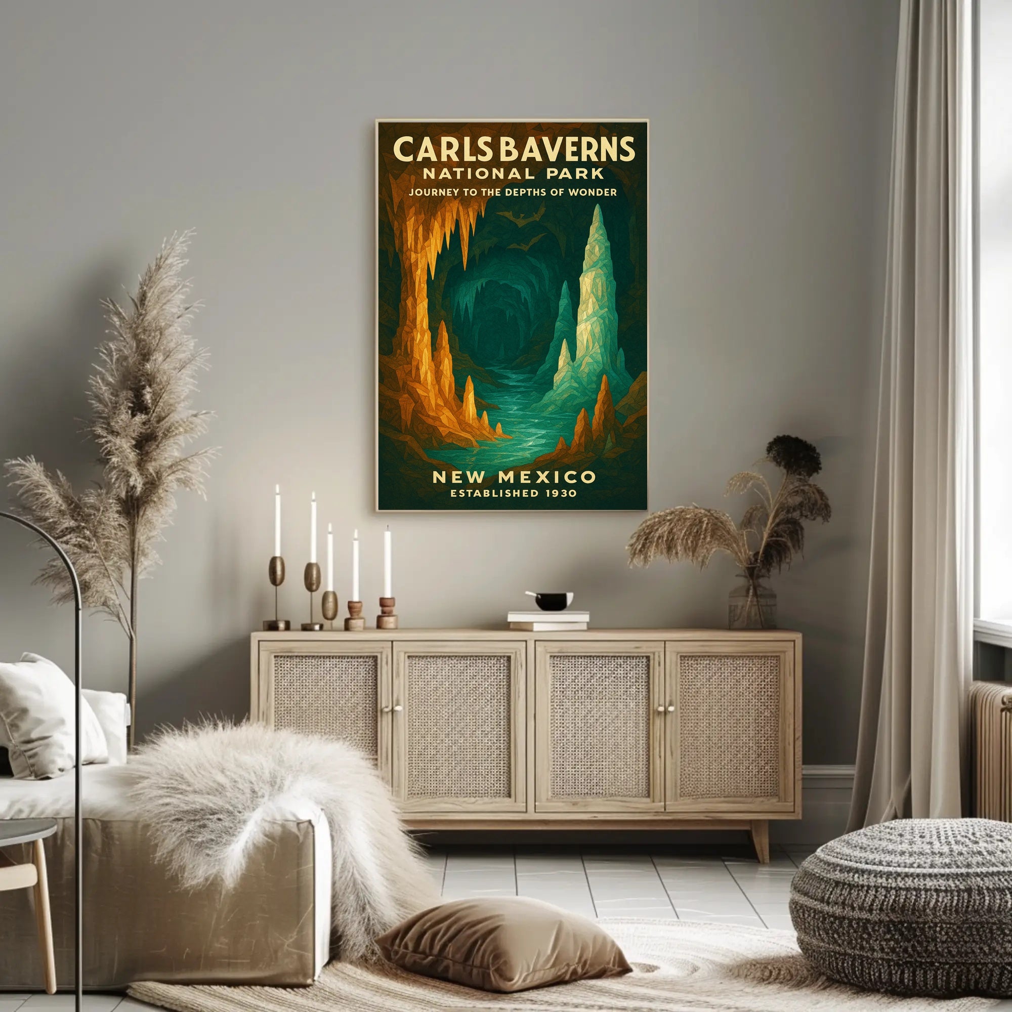 Carls Baverns National Park Wall Art Print