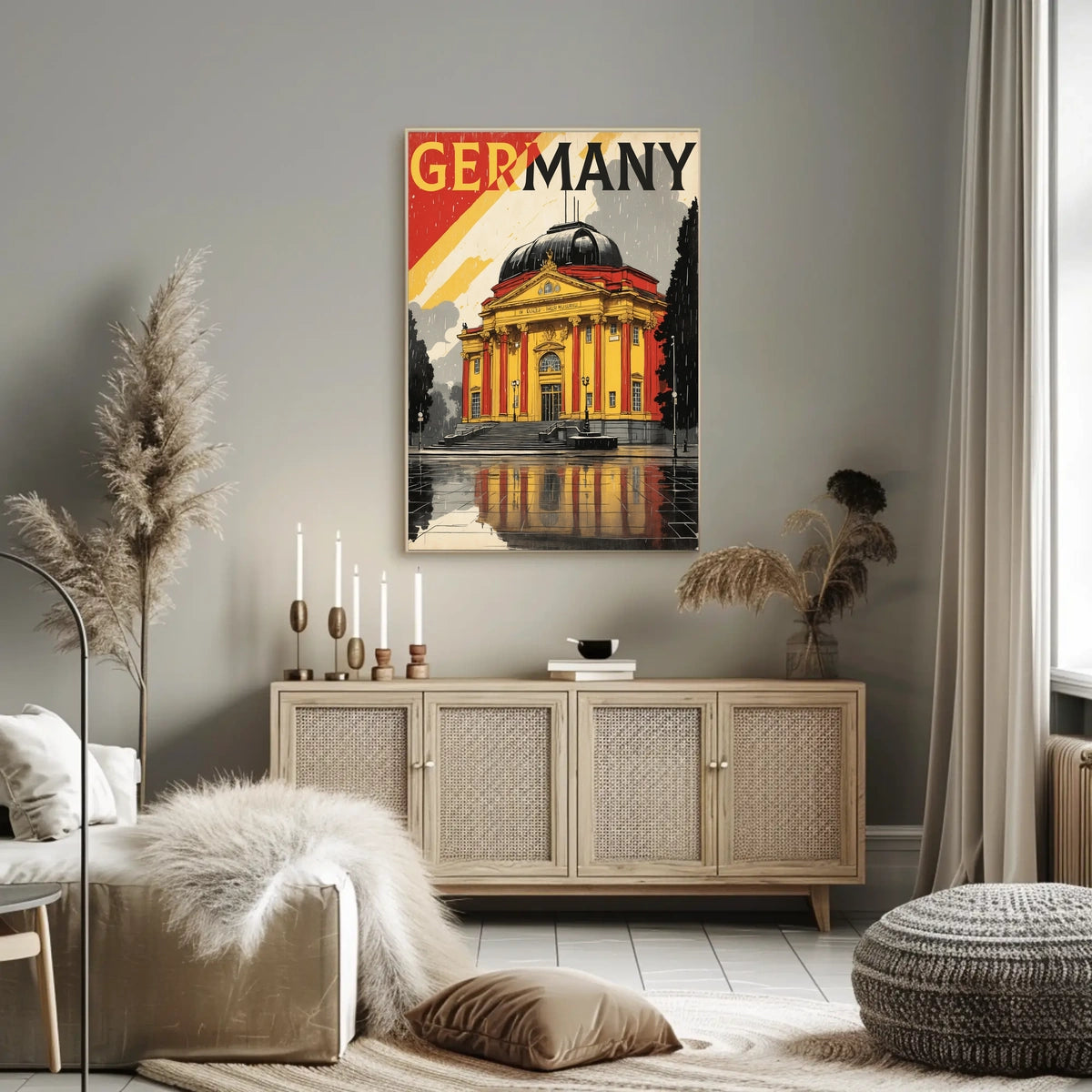 Germany Architectural Poster