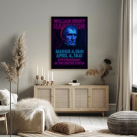William Henry Harrison 9Th President Poster