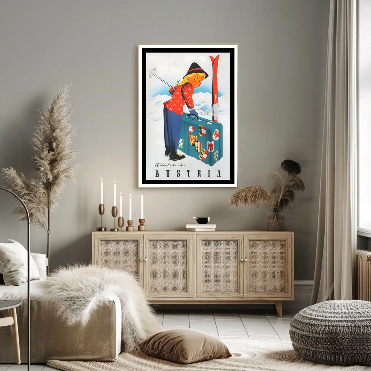 Winter In Austria Poster