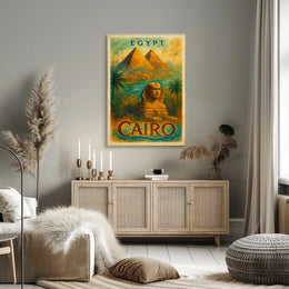 Discover the Wonders of Cairo Poster