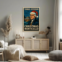 Thomas Jefferson Christmas At Poster