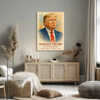 Visionary in Command Donald Trump Poster