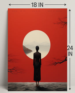 Serenity At Dusk Poster