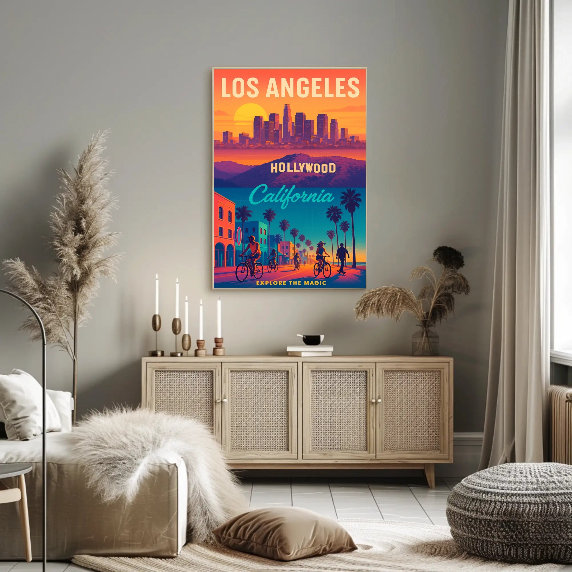 Explore the Magic of Los Angeles Poster PosterGoat