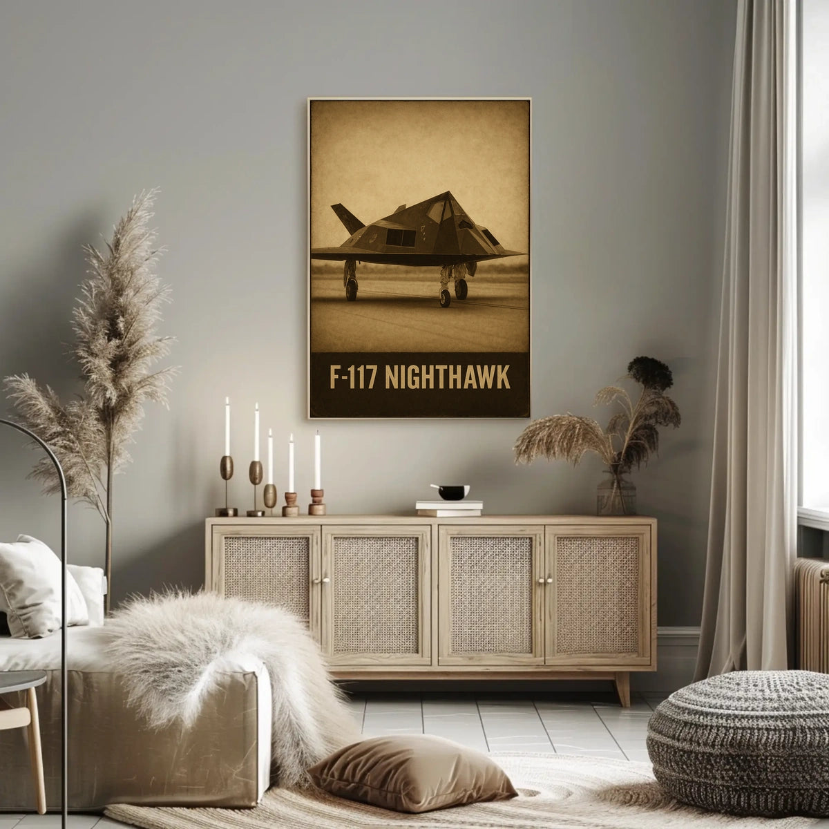 F-117 Nighthawk Poster