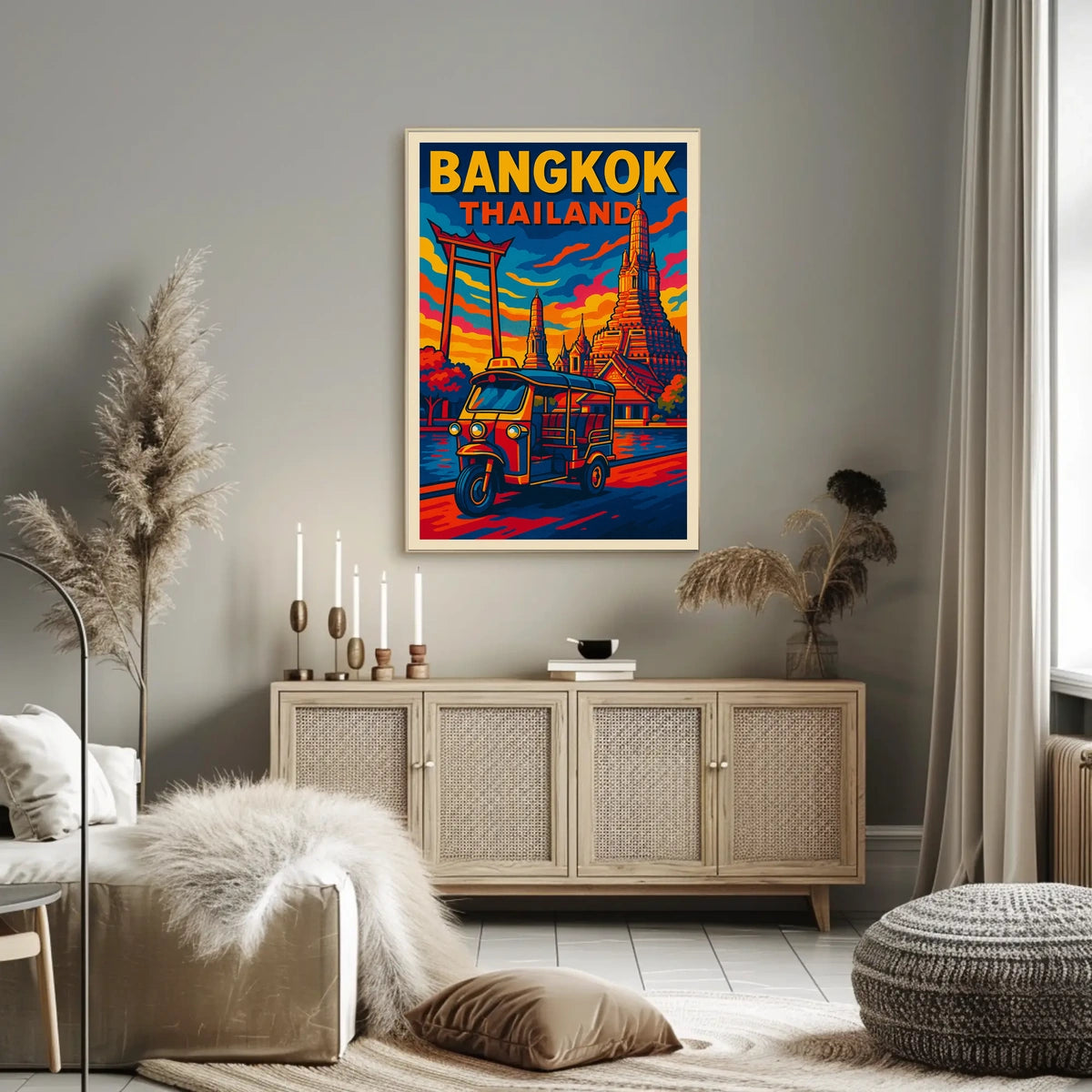 Vibrant Bangkok Poster