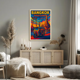 Vibrant Bangkok Poster