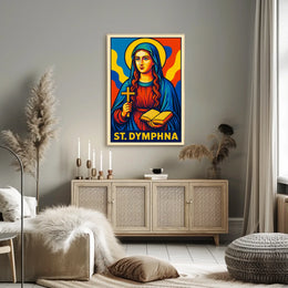 St. Dymphna Poster