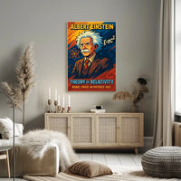 Albert Einstein Theory Of Relativity Poster