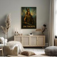 Jim Thorpe Legendary Figure Poster