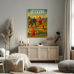 Philadelphia Quakers Celebrating A Poster