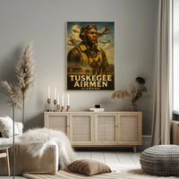 Tuskegee Airmen Alabama Poster