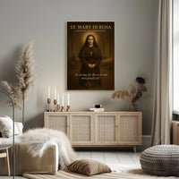 St. Mary di Rosa A Beacon of Compassion Poster PosterGoat