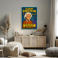 Albert Einstein Theory Of Relativity Poster