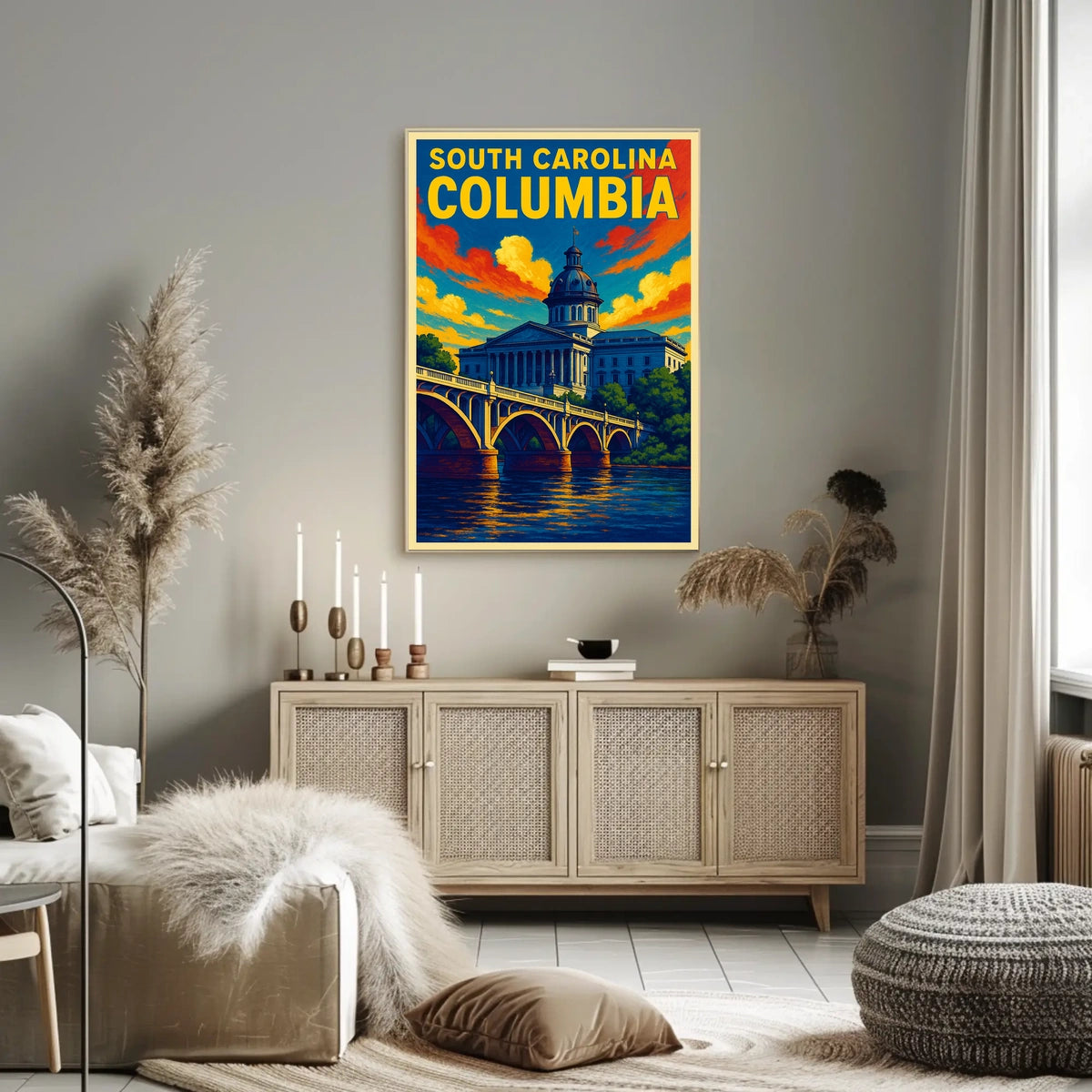 Columbia, South Carolina Poster