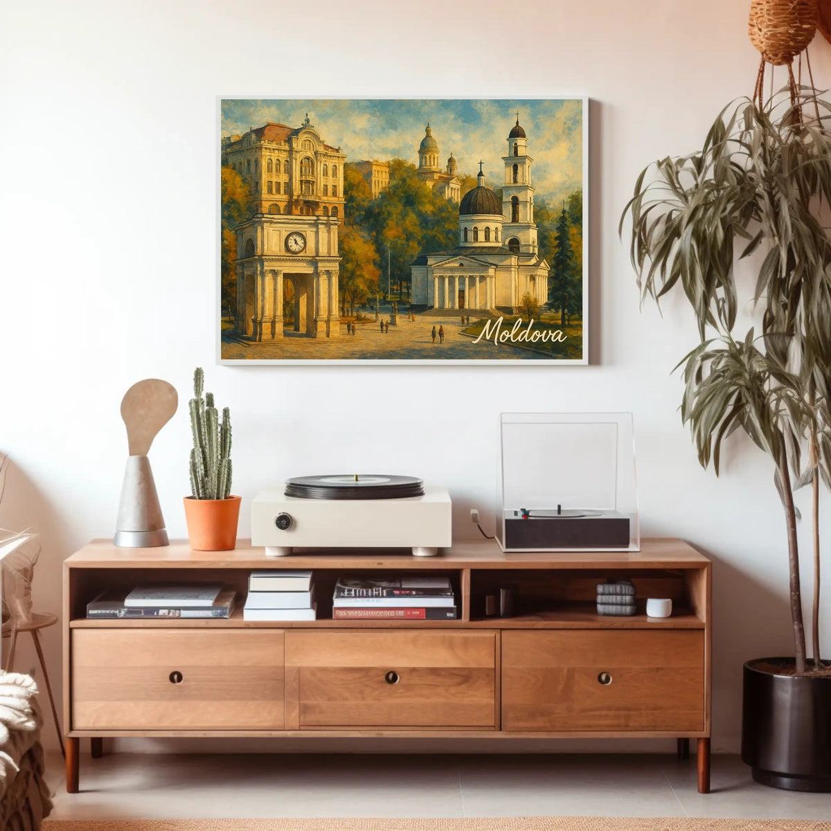 Architectural Beauty of Moldova Poster