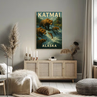 Katmai National Park Alaska Poster