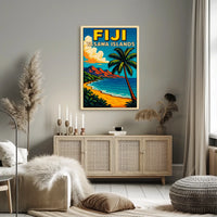 Fiji Yasawa Islands Poster