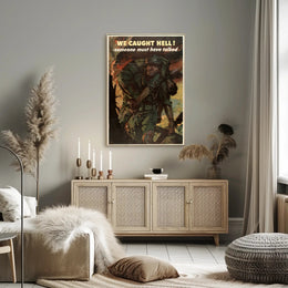 We Caught Hell Poster Art Print for Home Decor PosterGoat