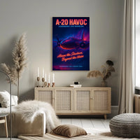 A-20 Havoc Legendary Air Warrior Poster