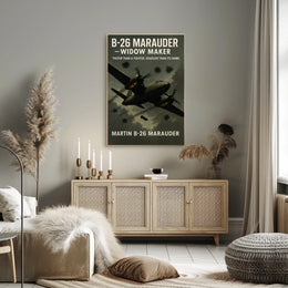 B-26 Marauder - Widow Maker Poster
