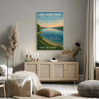 Lake Charlevoix NatureS Tranquil Poster