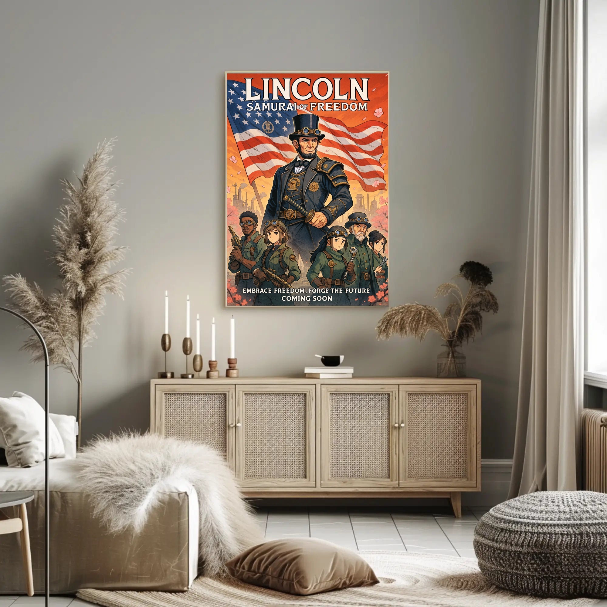 Steampunk Heroic Adventure in Fantasy or Mythology Poster
