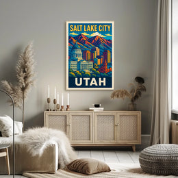 Salt Lake City Utah Poster