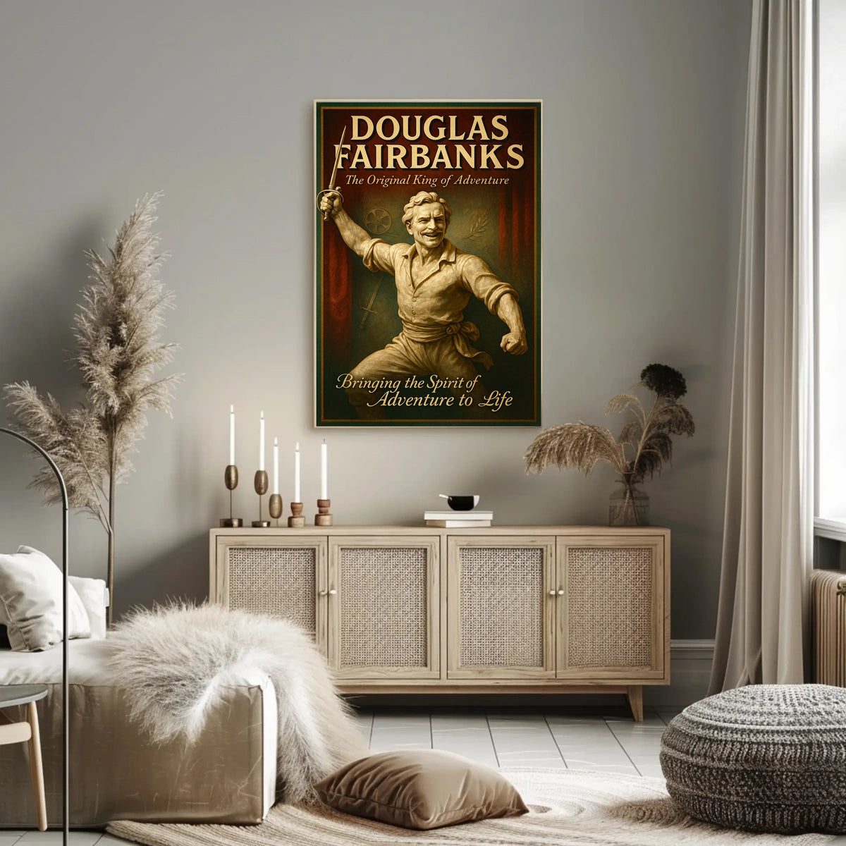 Douglas Fairbanks The Original King Of Poster