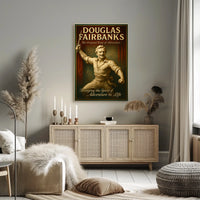 Douglas Fairbanks The Original King Of Poster