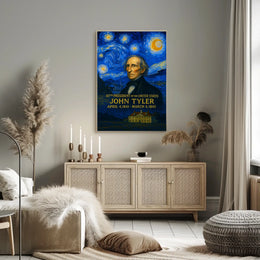 John Tyler 10th President of the United States Presidential Masterpiece Series Poster