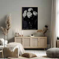 Elegant Impressionistic Floral Painting Art Poster PosterGoat