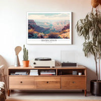 Grand Canyon Sunrise Landscape National Park Poster