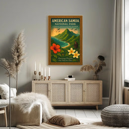 American Samoa National Park: A Tropical Haven Poster