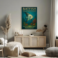 Batfish Salt Water Maestro Poster