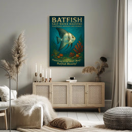 Batfish Salt Water Maestro Poster