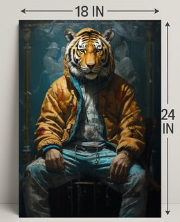 The Urban Tiger Poster PosterGoat