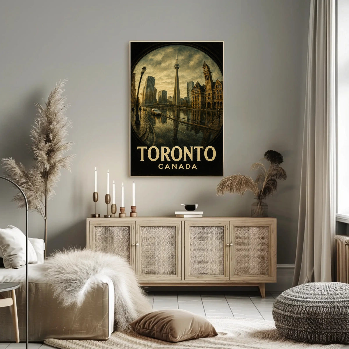 Toronto Skyline Poster