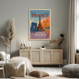 Discover The Beauty Of France Poster