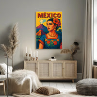 México Cultural Heritage Poster