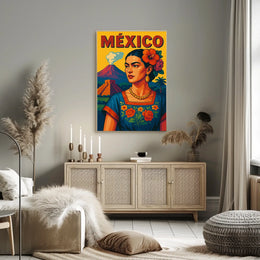 México Cultural Heritage Poster