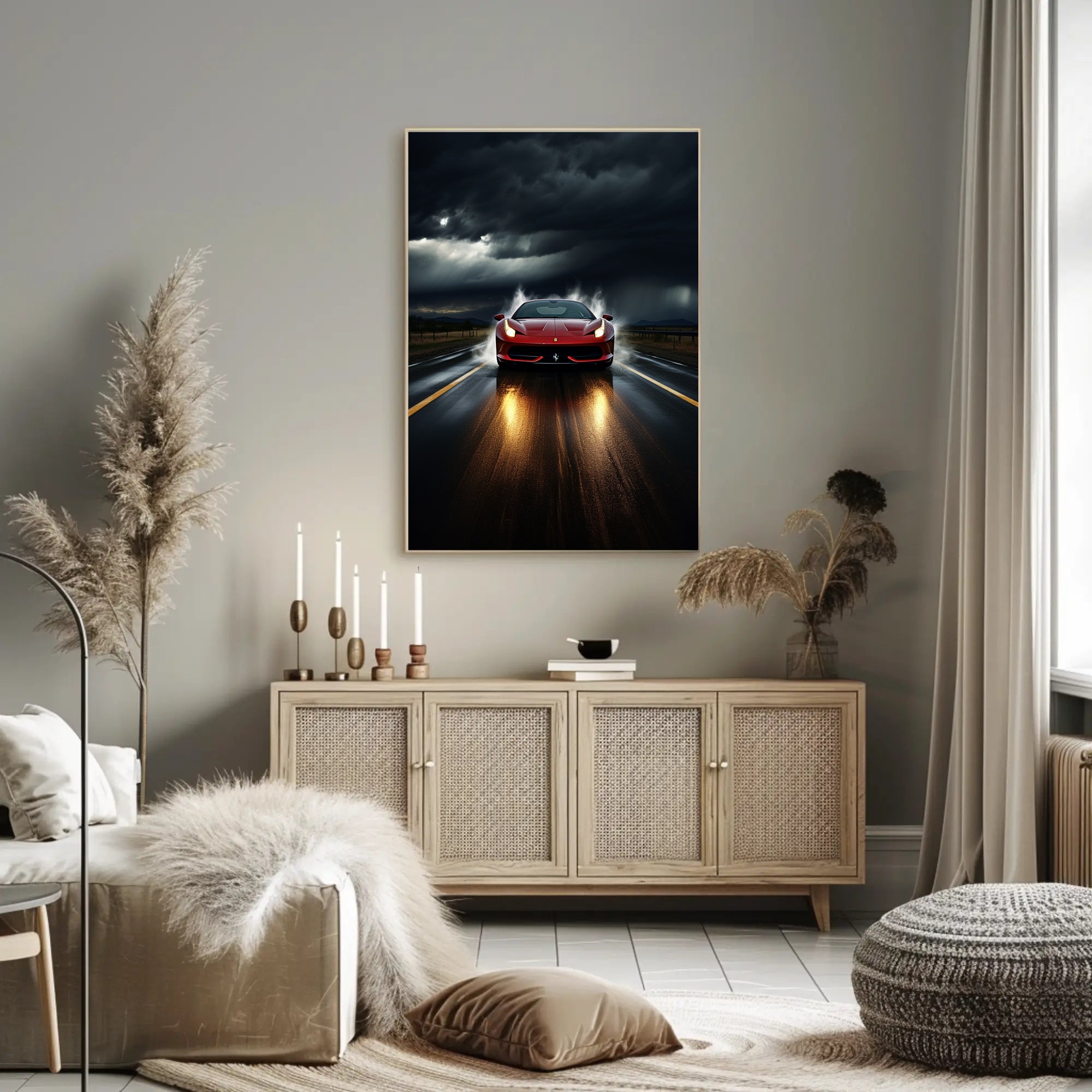 Speed And Storm Poster