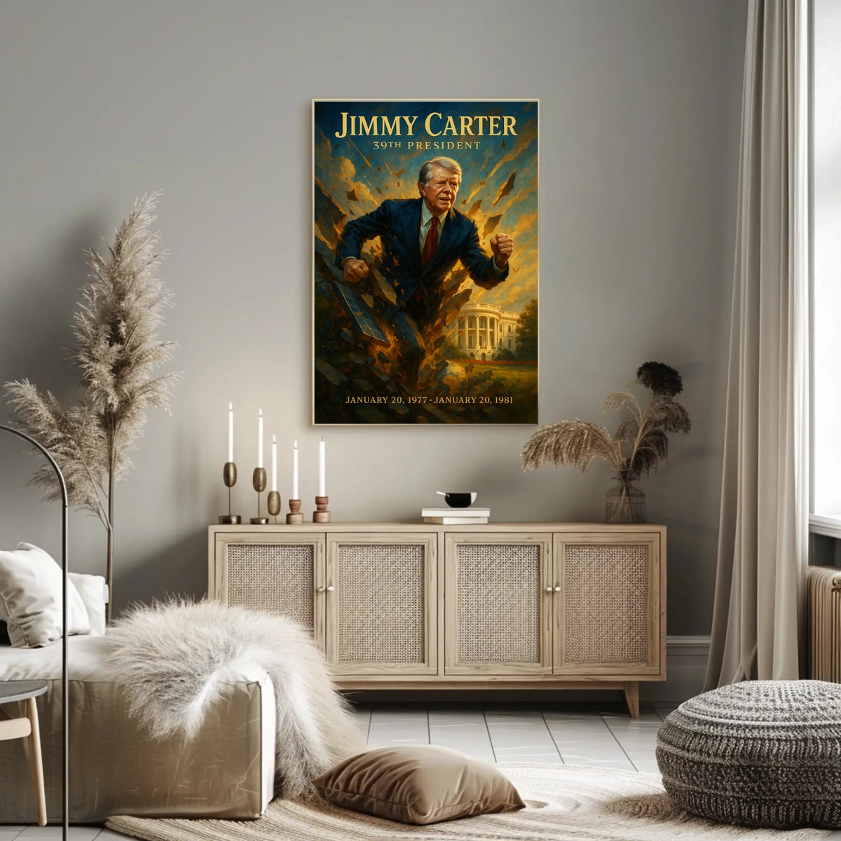 Jimmy Carter 39th President Poster