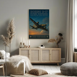 Boeing B-17 Flying Fortress Poster